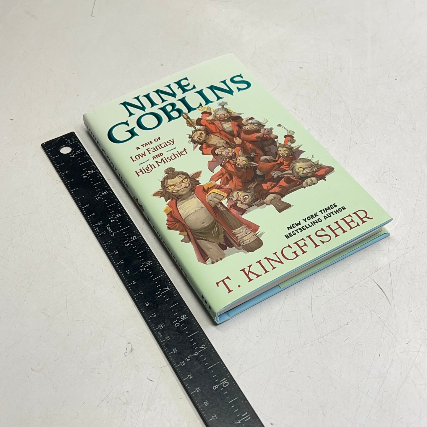NINE GOBLINS  By T. Kingfisher Hardback Book a Low Fantasy & High Mischief Tale