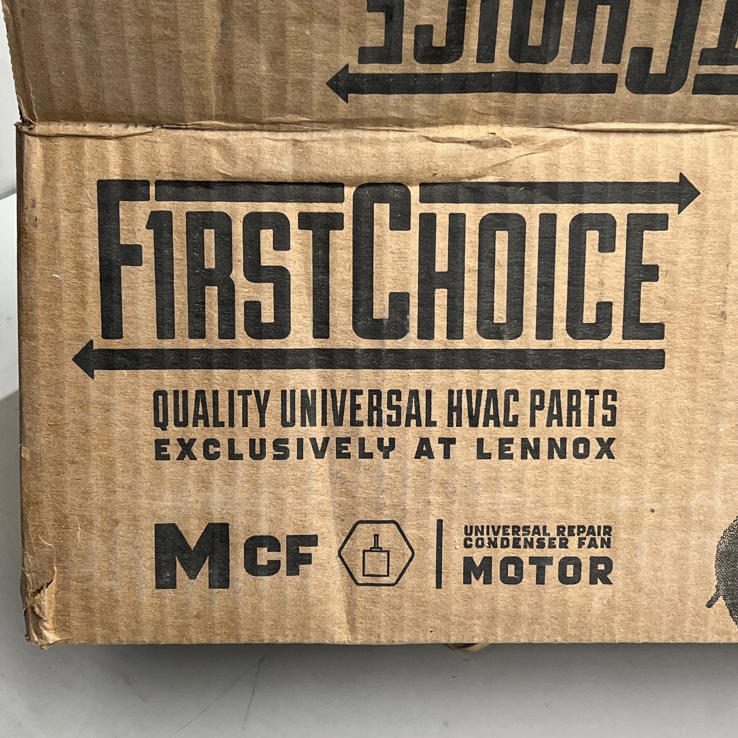 LENNOX First Choice Condenser Fan Motor for HVAC 1/2" Shaft Black 19L26