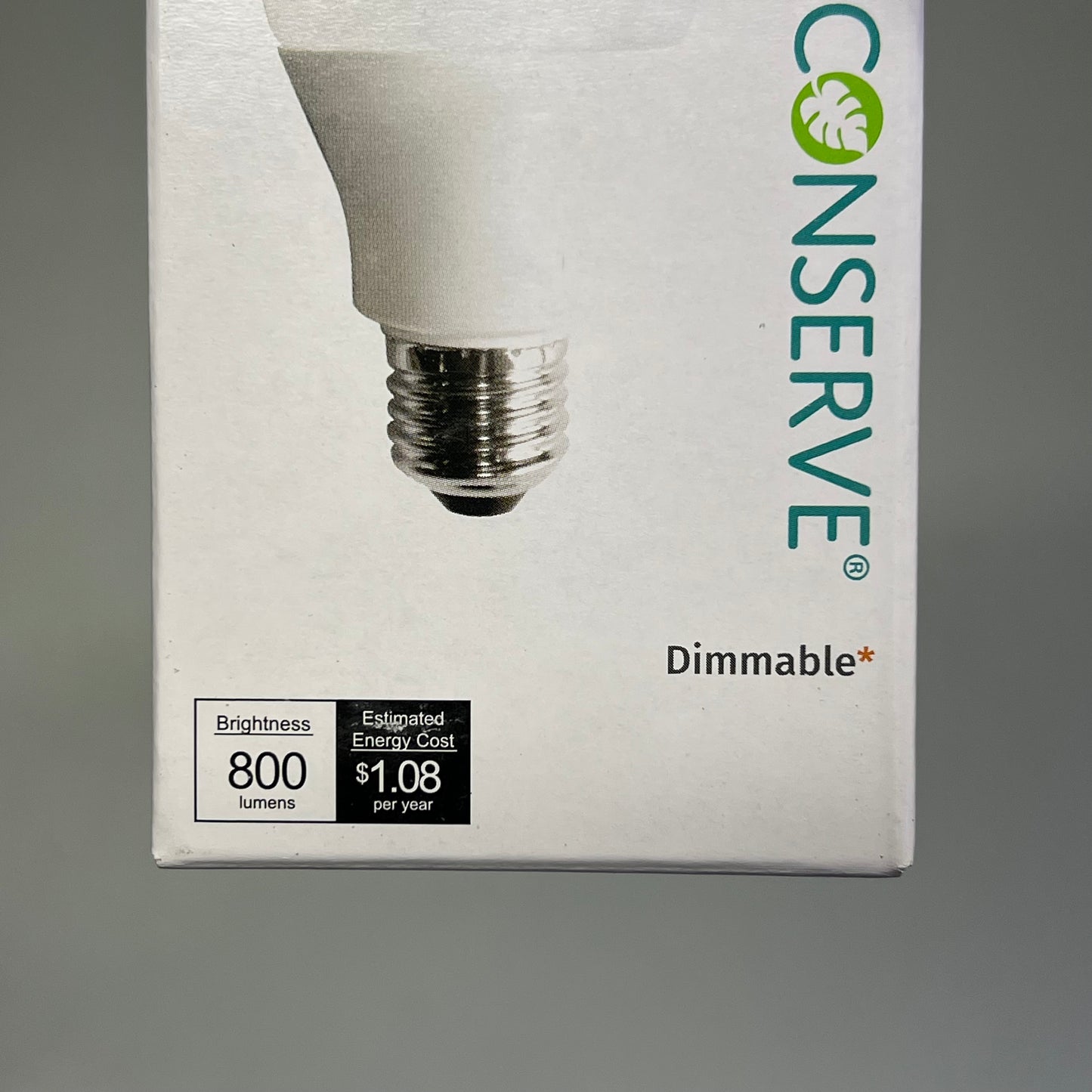 SIMPLY CONSERVE (3 PACK) LED Light Bulb 800 Lumens Daylight L09A1950KENCL