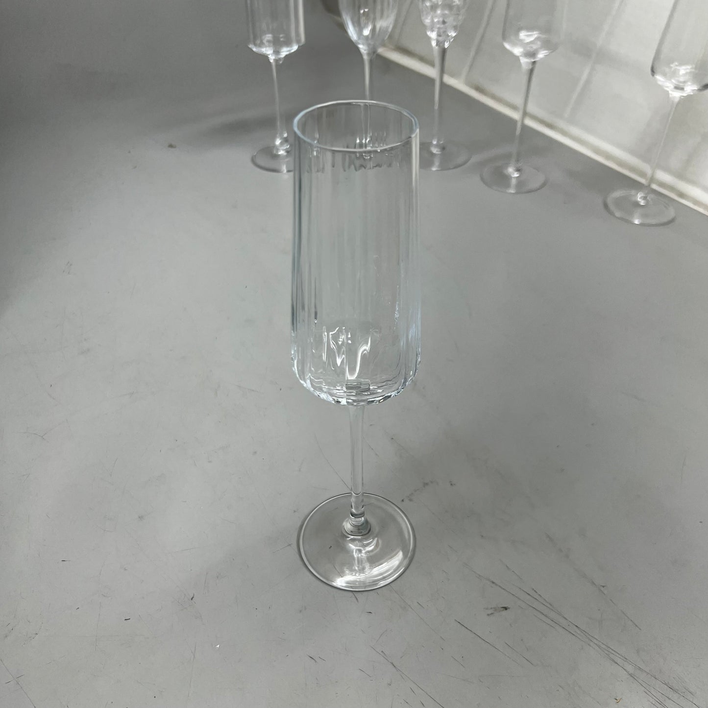 ZA@ PAYWUT Assorted Cutlery, Wine Glasses, and Commercial Dishwasher Rack