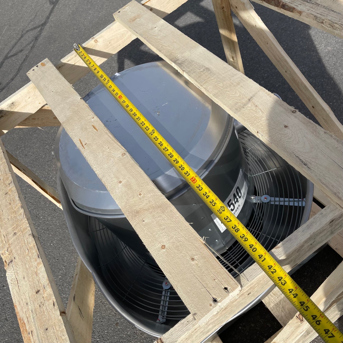 Z@ CANARM HVAC Belt Drive Upblast Exhauster ~140 lbs ALUMINUM ALX180UBT30100M