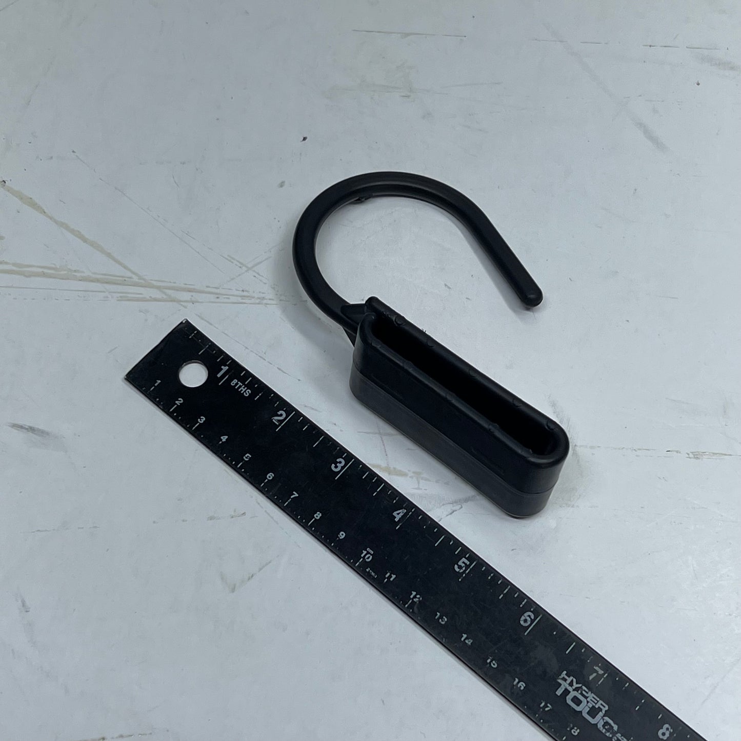 KRAFT TOOLS (2 PACK) Durable Plastic Construction Float Hook Black CF011
