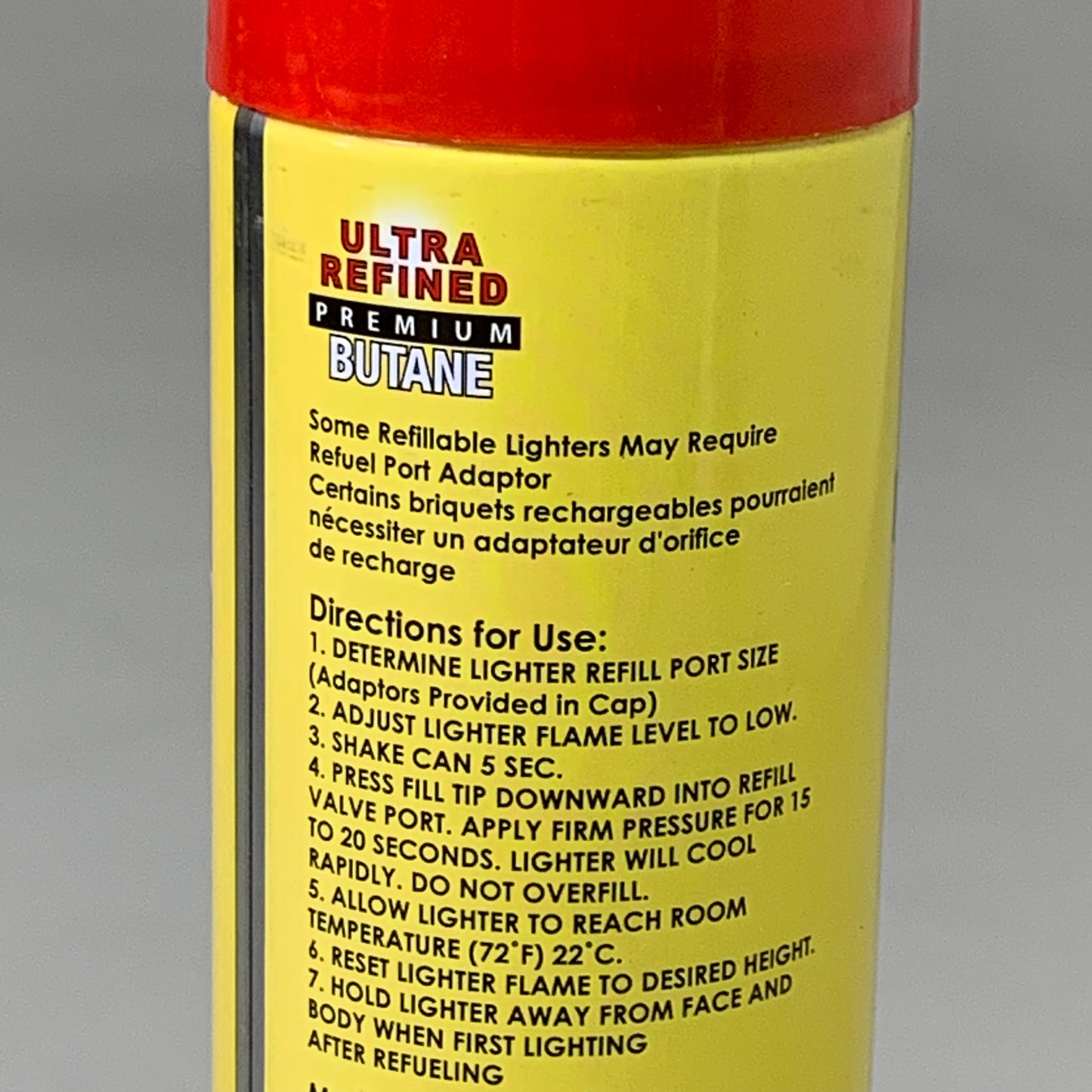 FASFIL Ultra Refined Premium Butane Refuels All Butane Lighters 10.15 oz FFBUTA