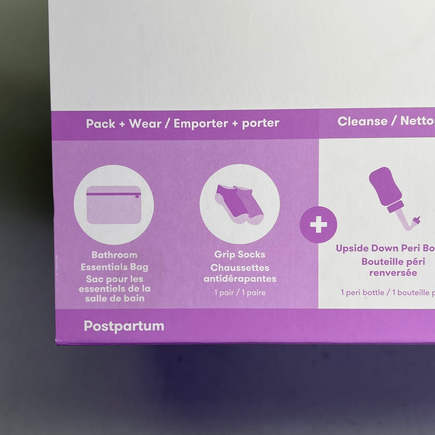 FRIDA MOM (19 PIECE KIT) C-Section Recovery Kit Day To Night Care Grey 773981