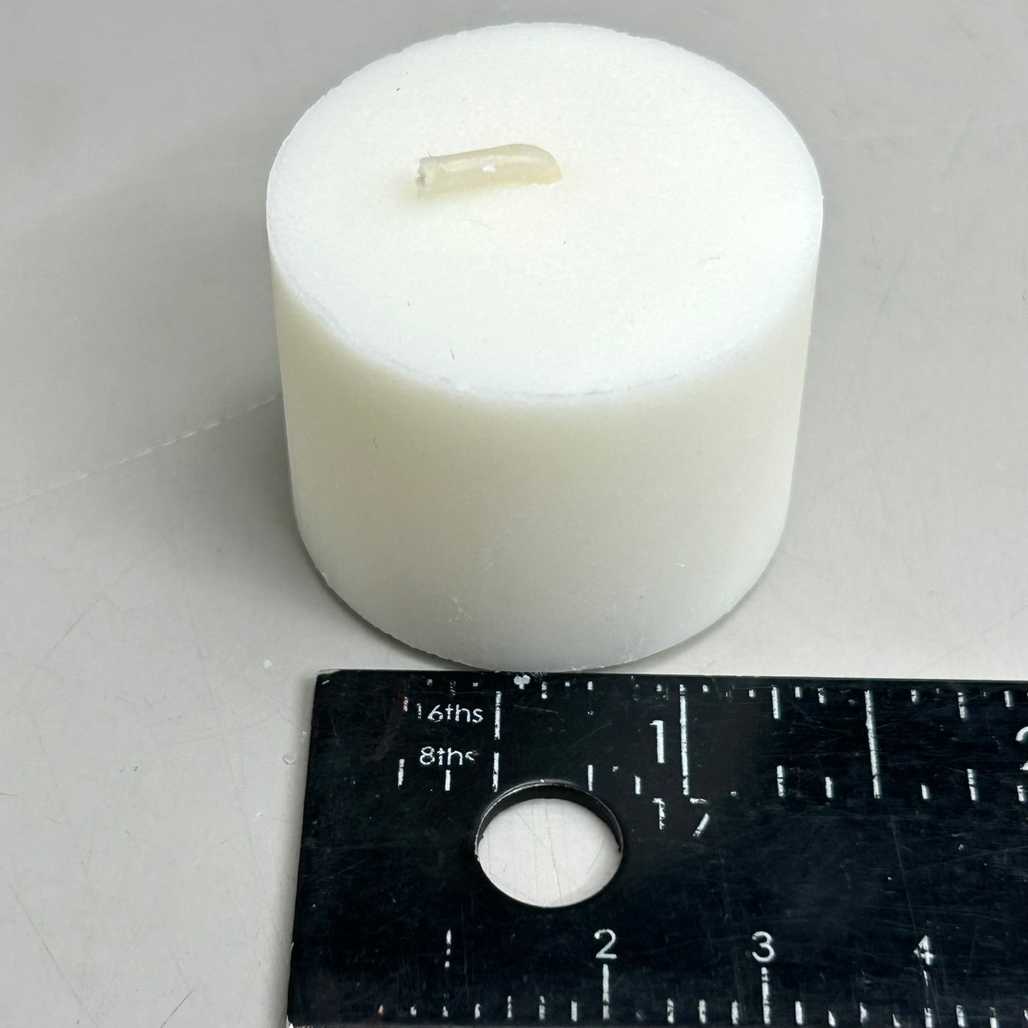 STERNO (24 Count) Votive Unscented Clean Burning Candles  1.25"x1.5" White