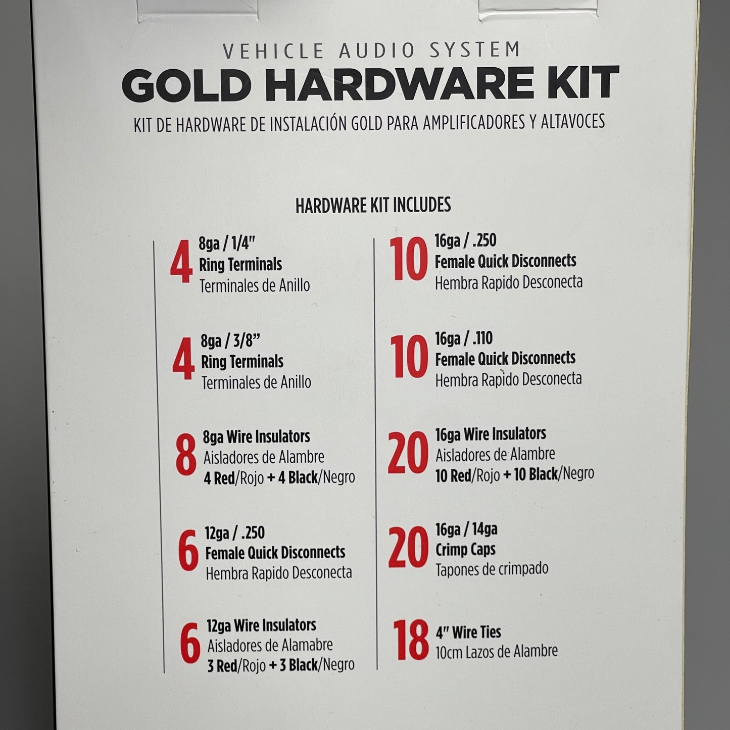 METRA Hardware Gold Installation Kit (Power & Speaker) DIY