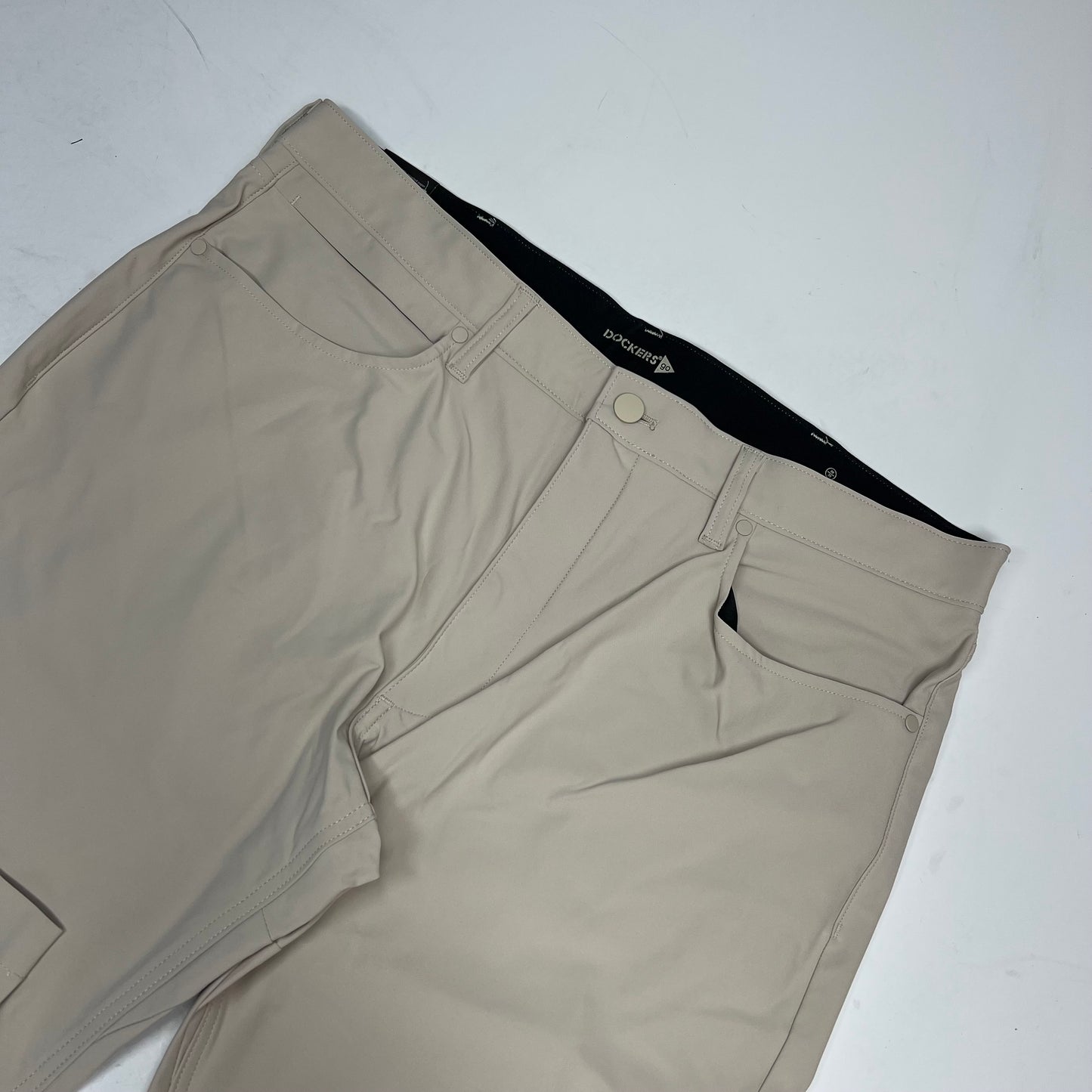 DOCKERS Go Airweave 5-pocket Straight Fit Pant Men's Sz 38x32 Khaki 003H80003