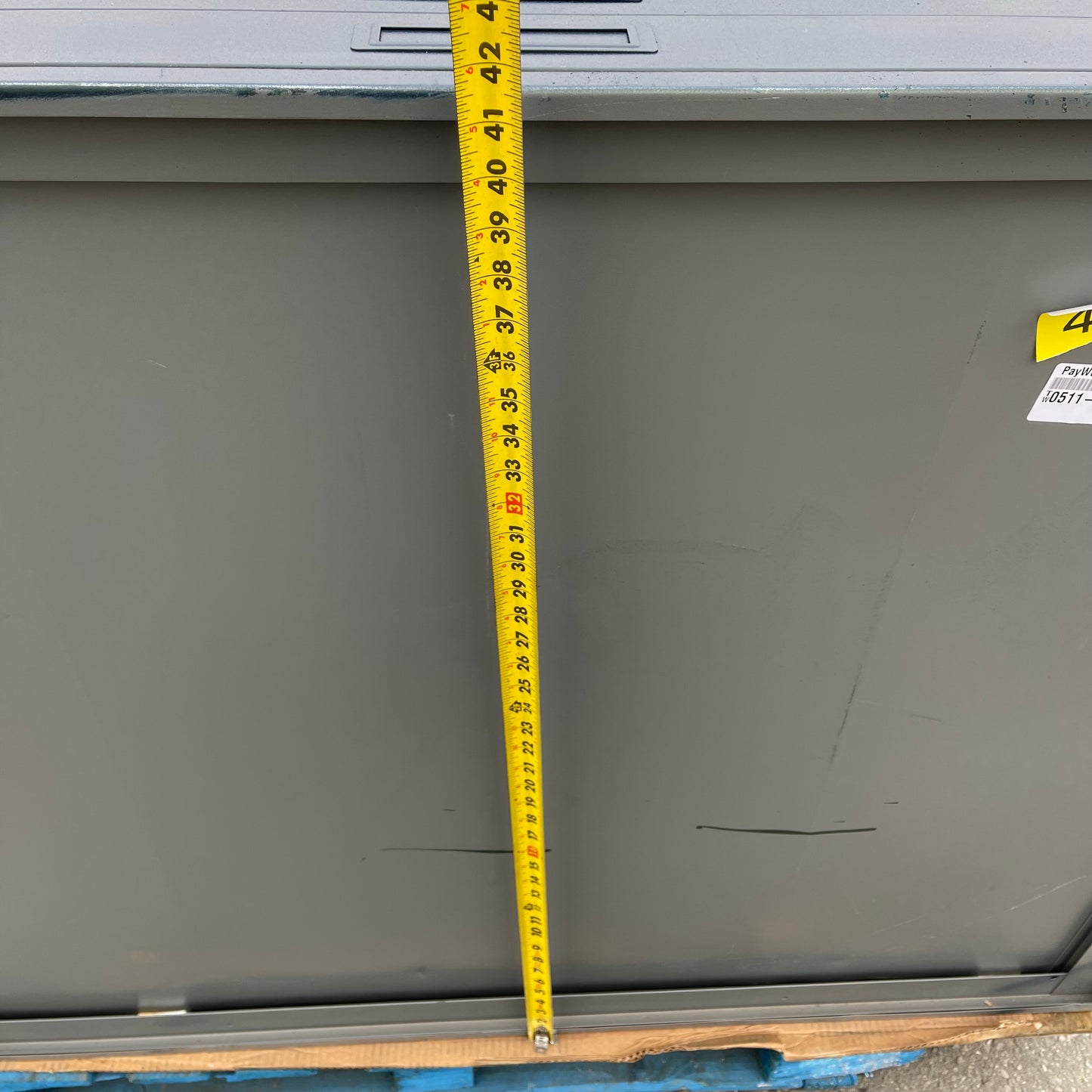 ZA@ Pallet of MAYLINE C-file Flat Cabinet Dark Blue (AS-IS)