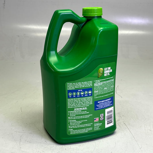 GREEN GOBBLER Main Line Drain Opener and Clog Remover Liquid 1 Gal.