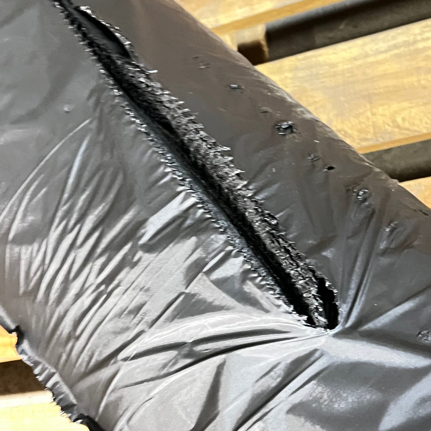 ZA@ Huge!!! Plastic Roll for Covering Floors, Construction Areas & More 48" Width Black