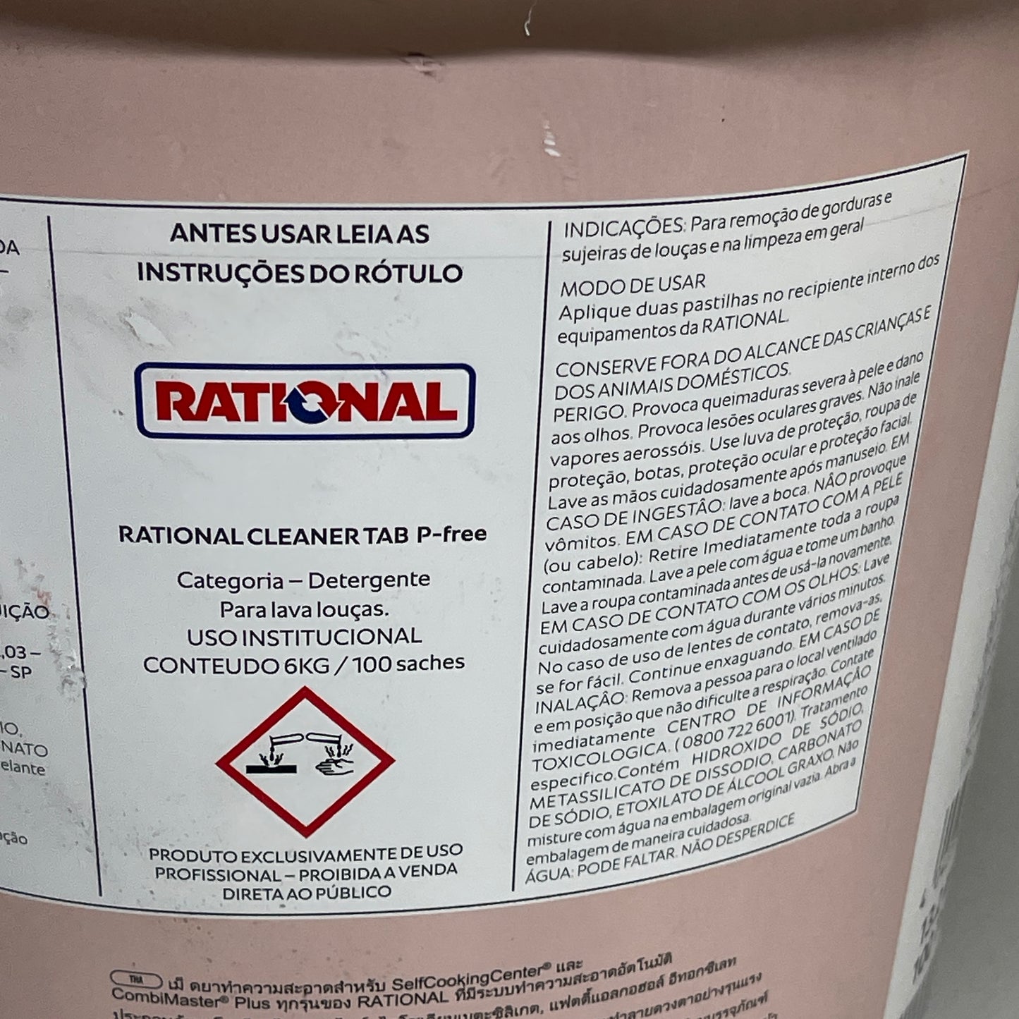 RATIONAL 100 Cleaning Tablets Reiniger-Tab Cleaner-Tab 56.00.210A 03/25 (New Other)