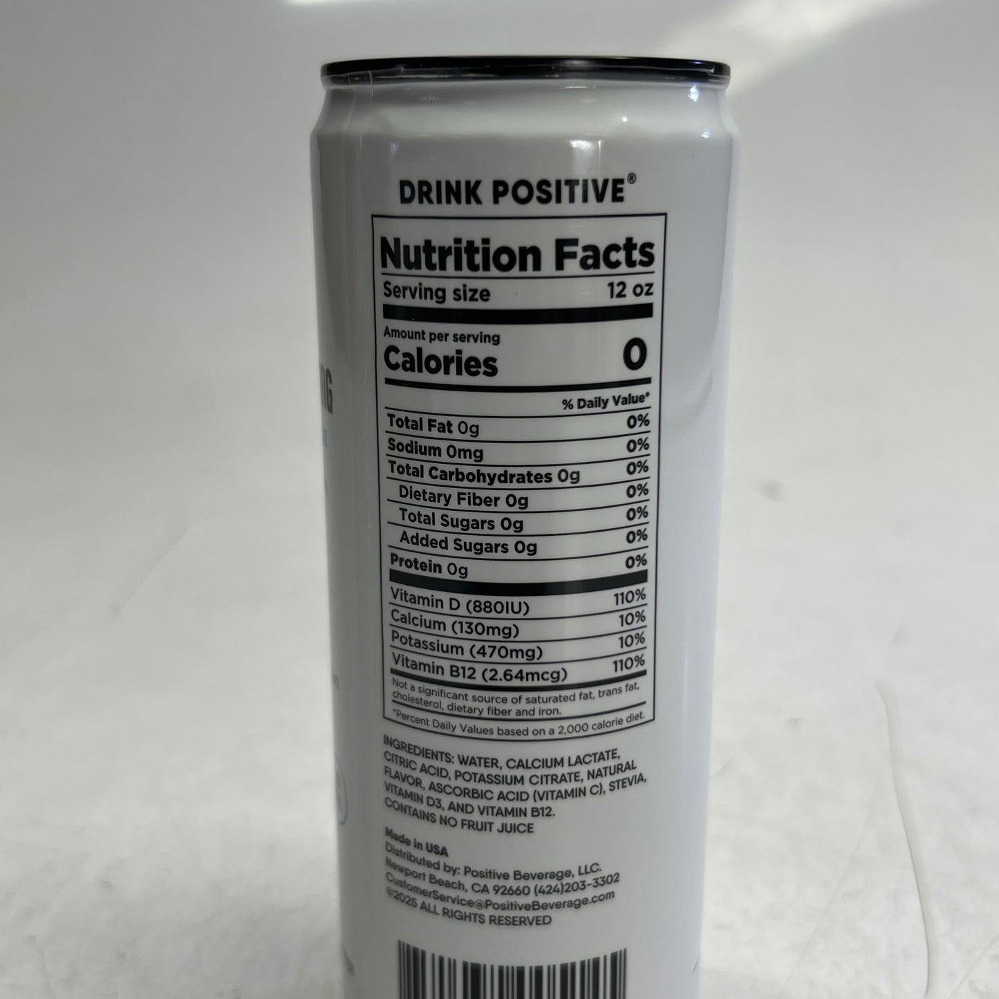ZA@ POSITIVE (24 PACK) Hydration Orange Oasis 12 fl. oz. BB 08/26