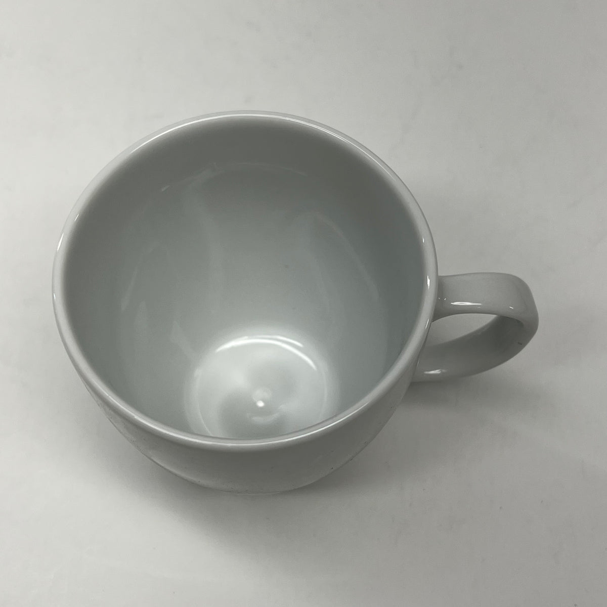 PILLIVUYT (4 PACK) Porcelain Mugs Classic Coupe Crafted in France 4 1/8"H White