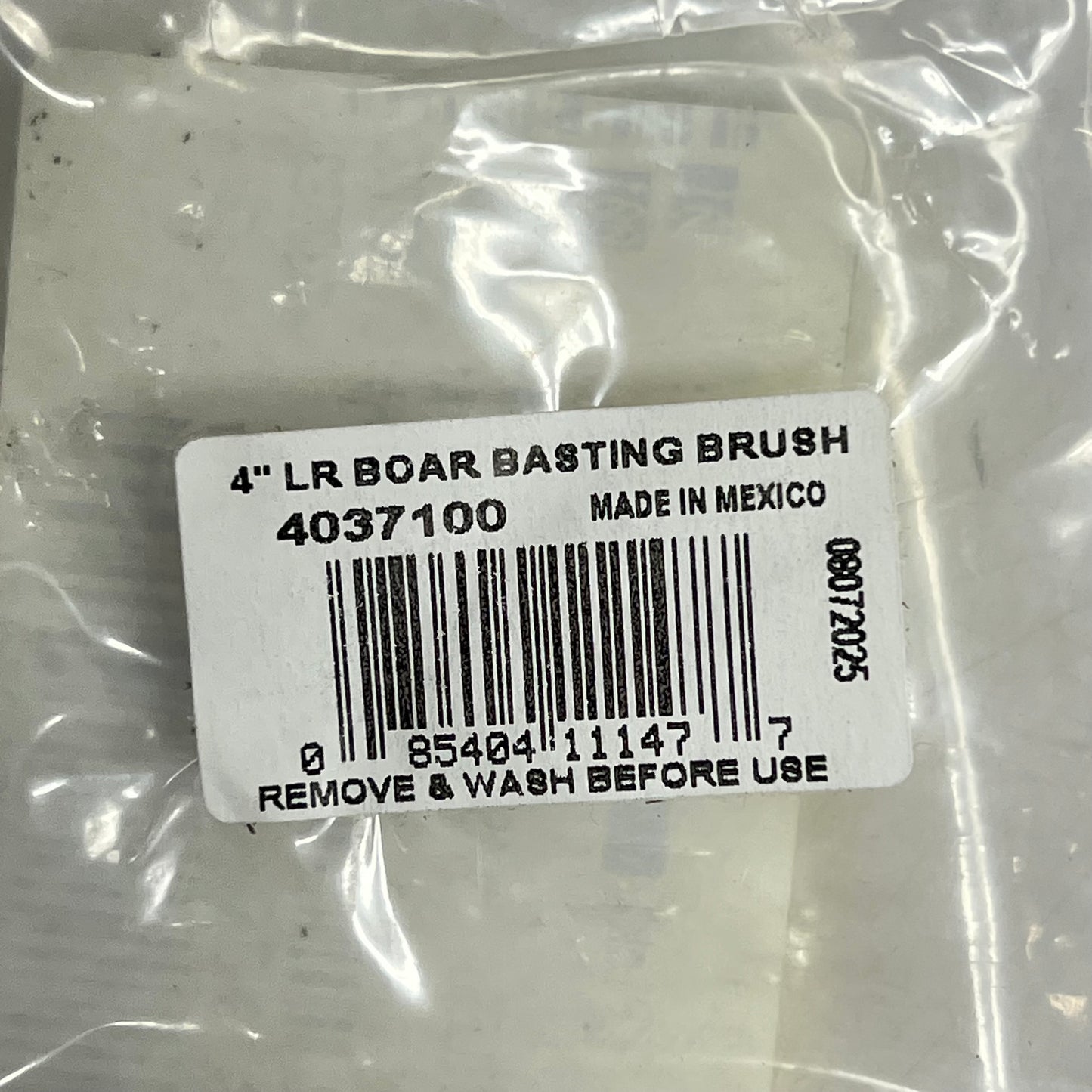 SPARTA Sterilized Angled Boar Natural Bristle Brush 4" Tan/Brown/White 4037100