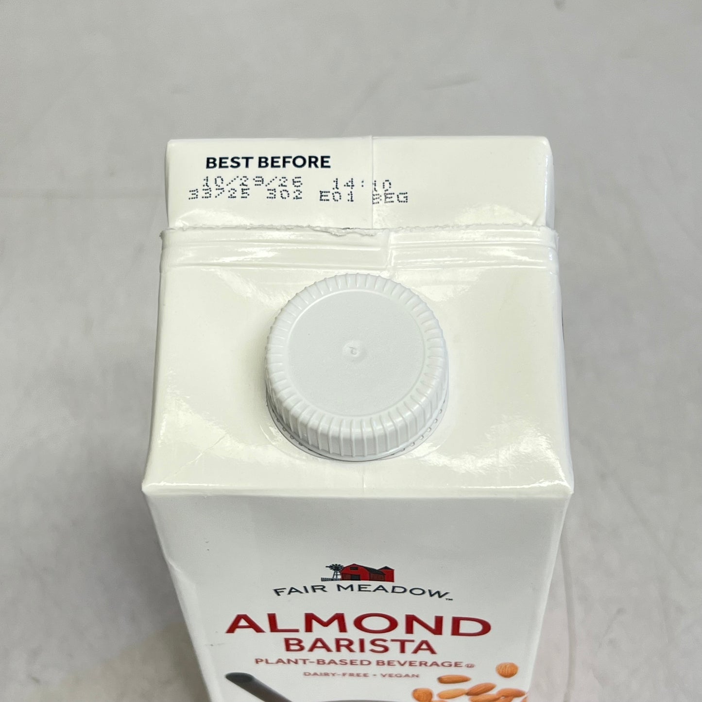 FAIR MEADOW (12 PACK) Barista Almond Milk 32 fl oz 4 Servings Each BB 10/26