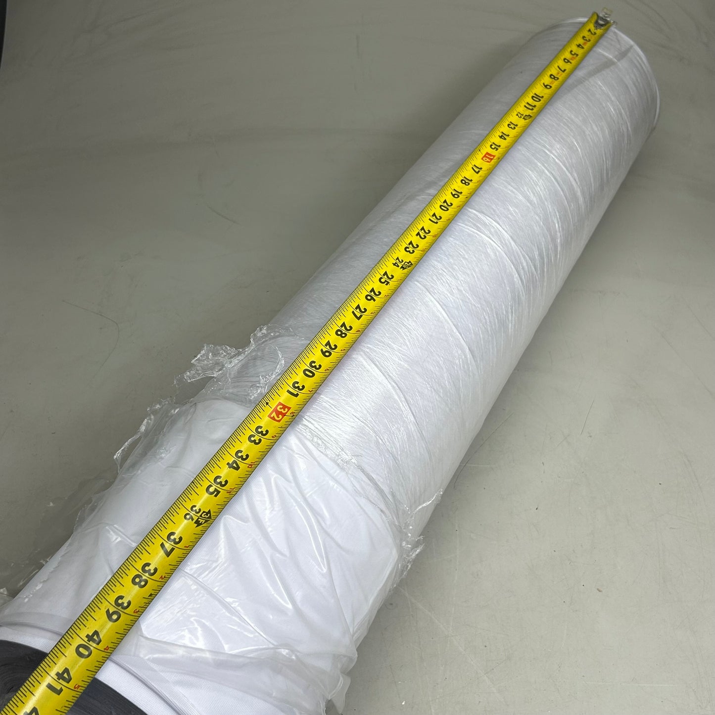 Textured Lining Fabric/Material Roll 40.5"x 328.0' White