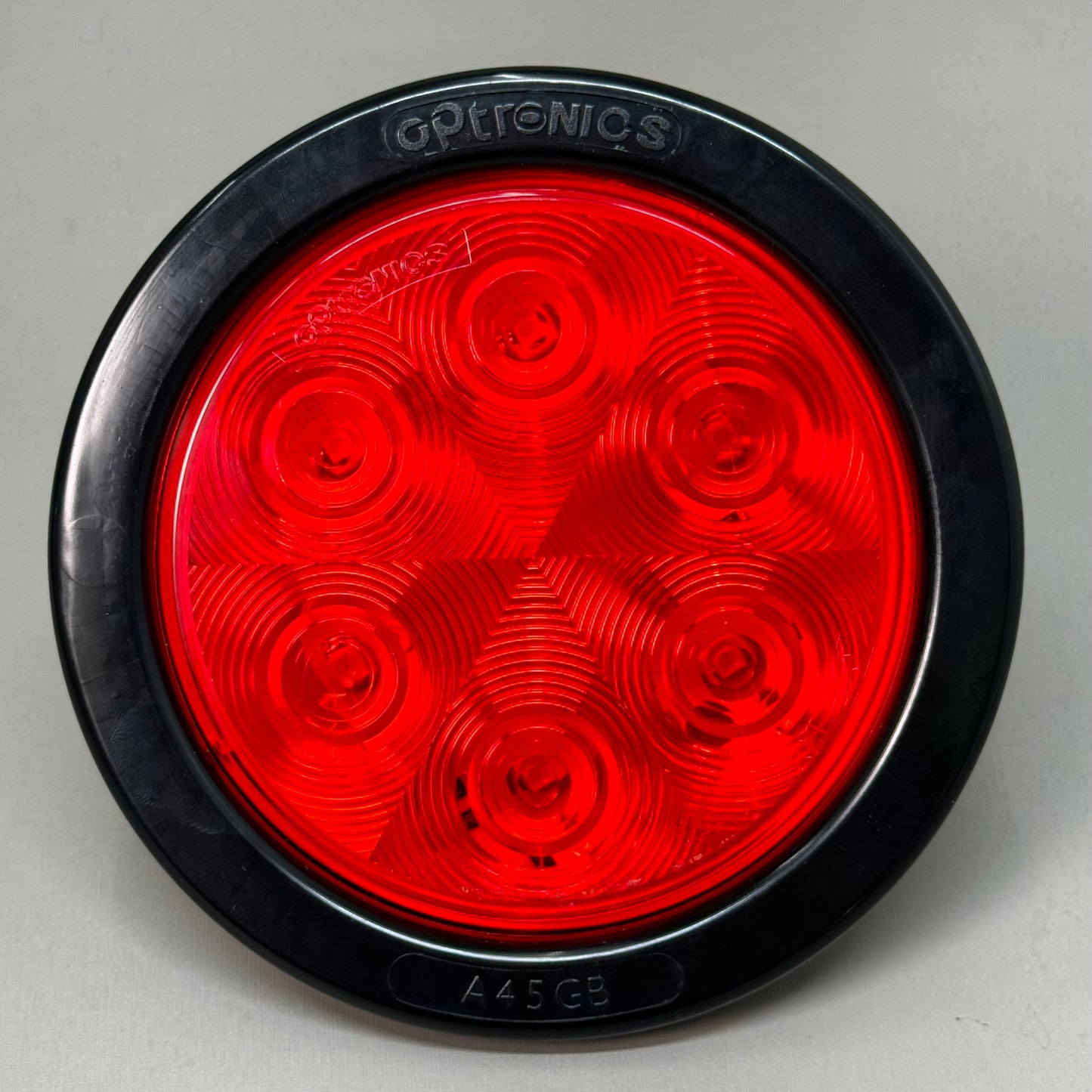 OPTRONICS (2 PACK!) Stop Turn Tail Light LED Round 431 Diameter 128 Volt Red STL13RKB