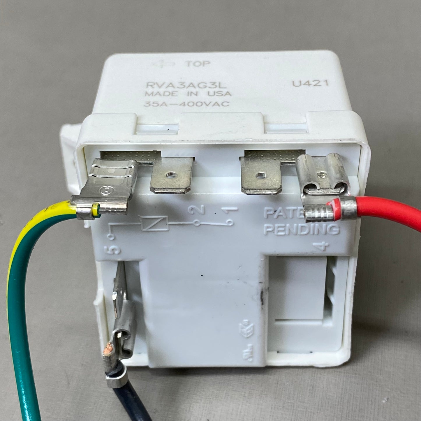 PROPARTS Potential Relay & Start Capacitor 3-Wire Hard Start Kit 50/60Hz Black PPCS2