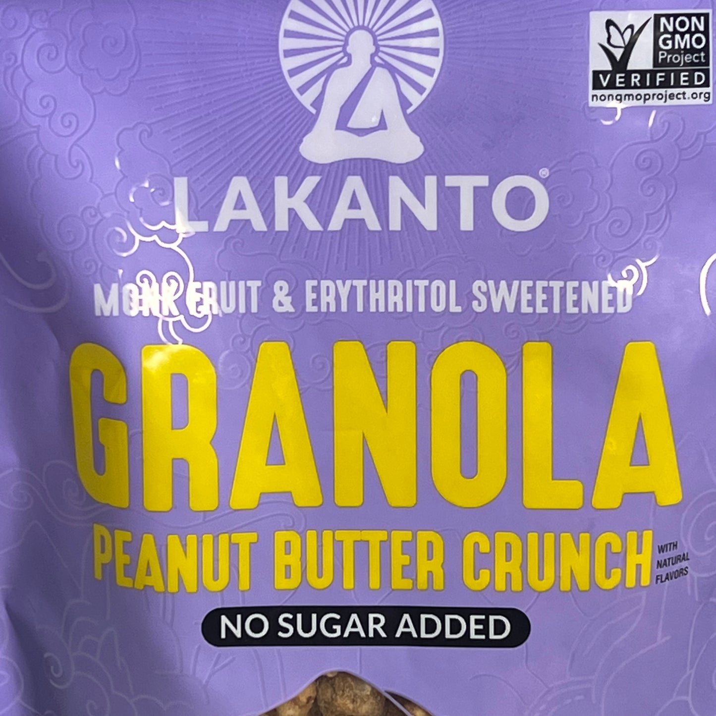 LAKANTO (3 PACK) Peanut Butter Crunch Granola No Added Sugar 11oz Brown BB 10/27