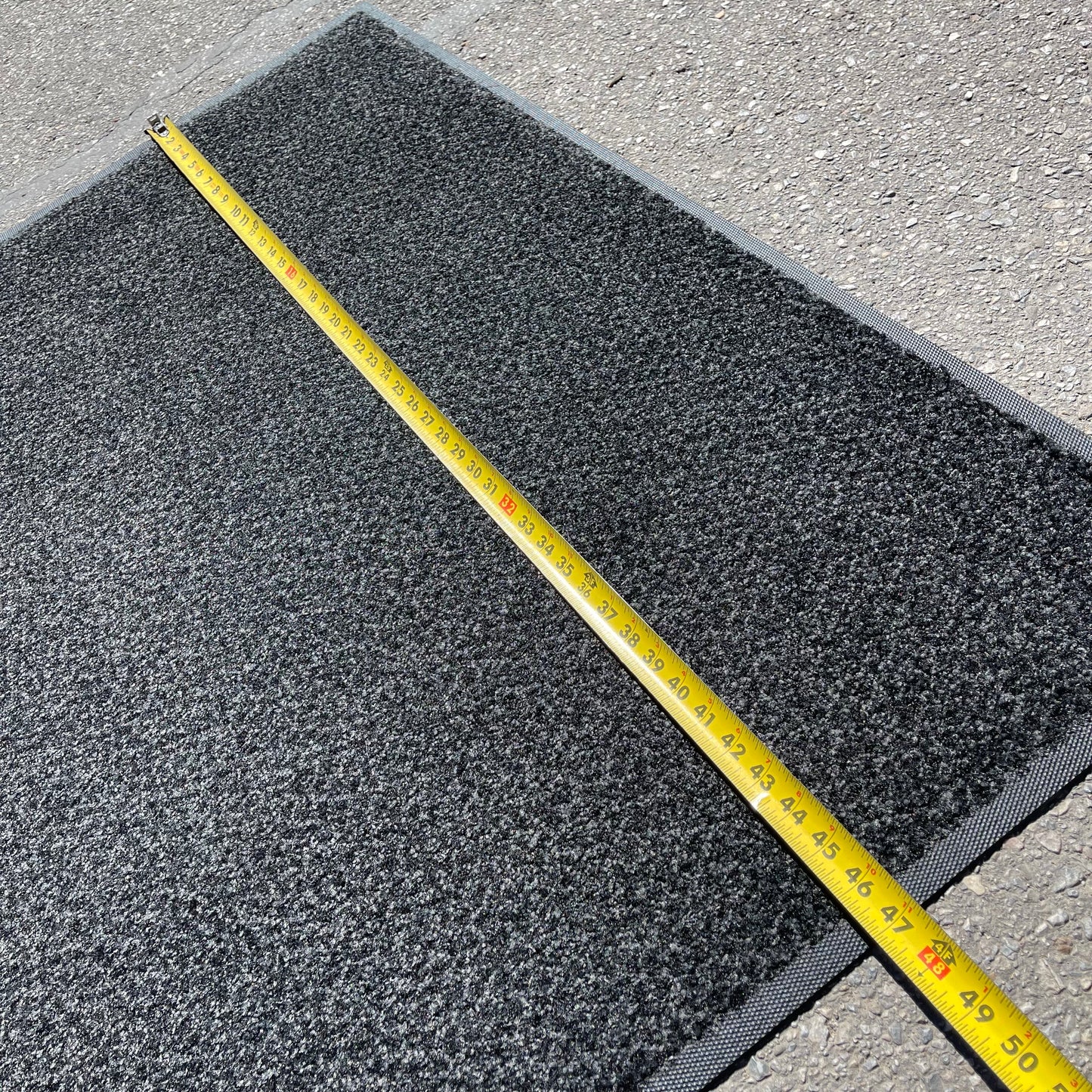Z@ CLASSIC SOLUTIONS Floor Mat 3’x4’ Charcoal Heather S007027288 (New)