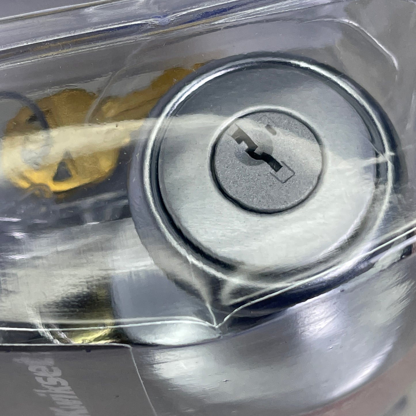 KWIKSET Smartkey Keyed Entry Door Knob w/ Microban Satin Nickel 94002-952