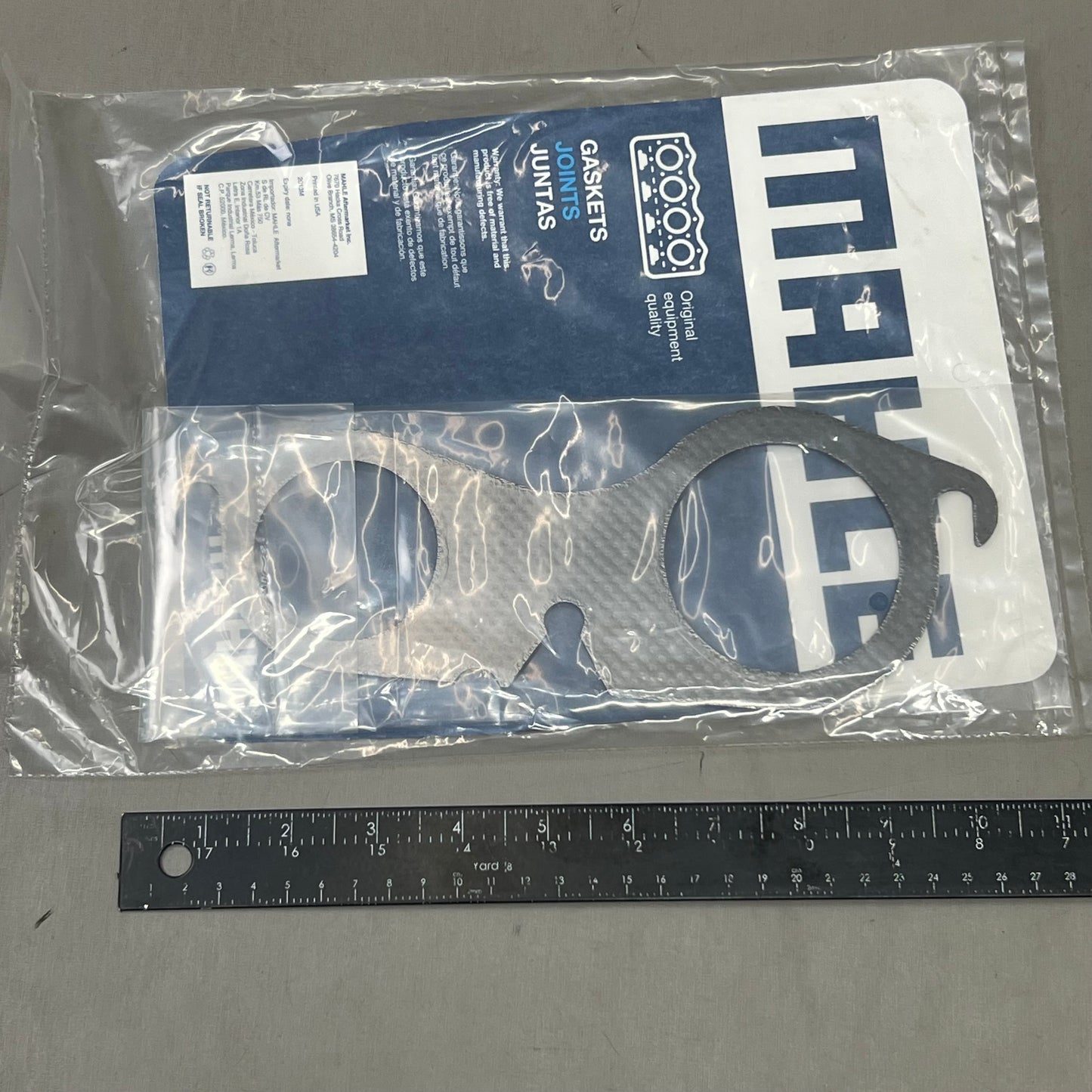 MAHLE Catalytic Converter Gasket For Chevy Black F32895