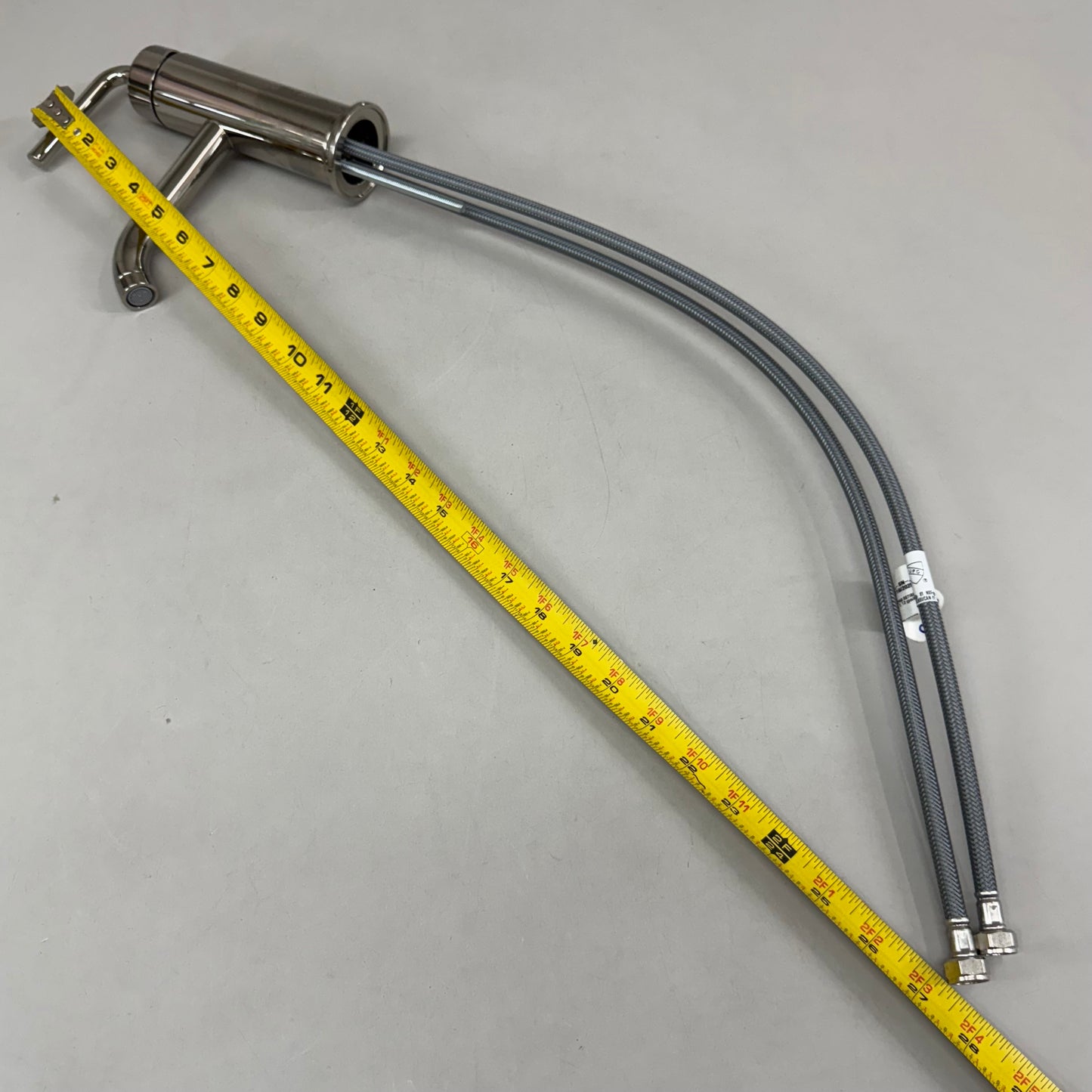 KOHLER Purist Lavatory Bathroom Single Control Faucet Vibrant Polished Nickel 14402-4A-SN