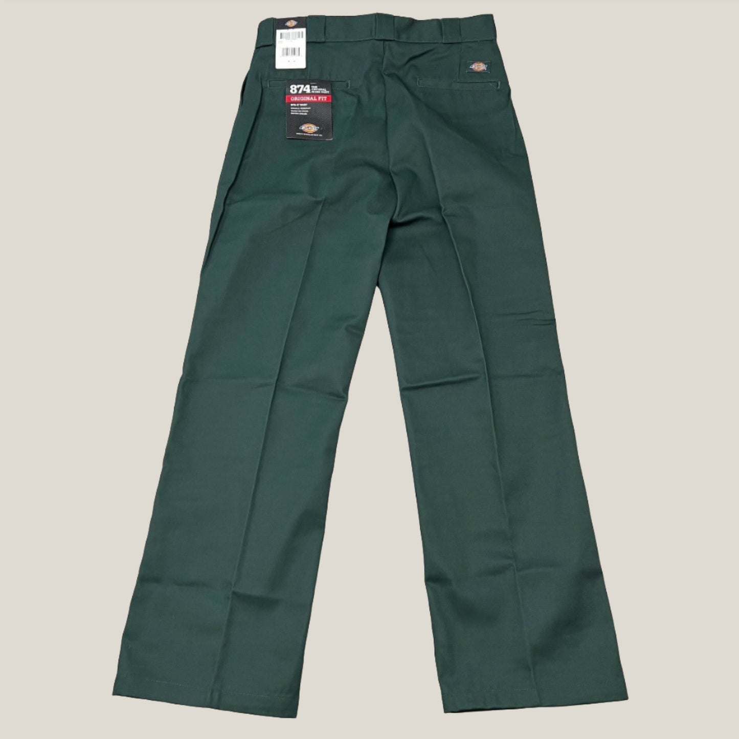 DICKIES Original 874 Original Fit Work Pants Men's Sz 30X32 Hunter Green 874GH