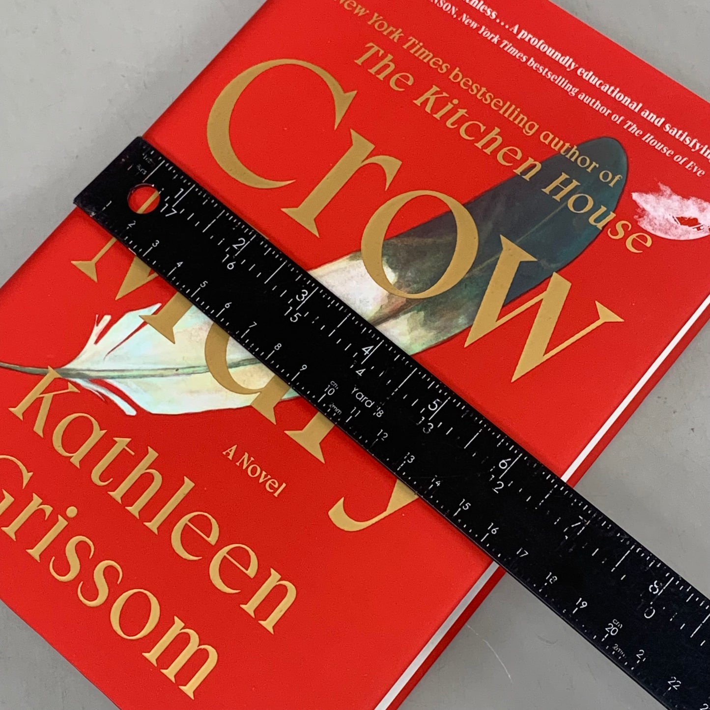 ATRIA BOOKS Kathleen Grissom Crow Mary A Novel 368 Pages (Used Good)