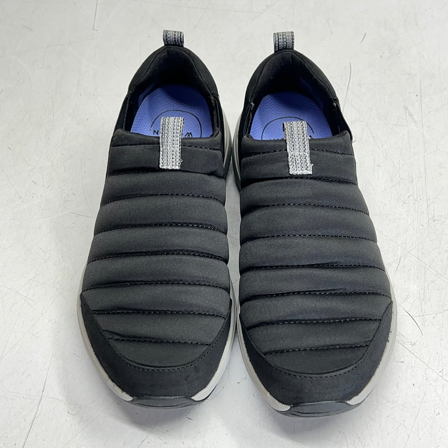 RYKA Quilted Slip-ons Pursuit Sneakers Arch Support Women's Sz 7M Black 33606