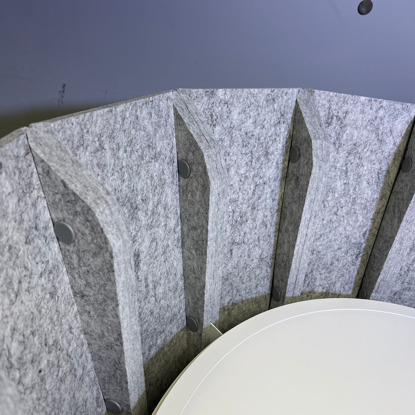 LUXX BOX Vapor Echo (LX-VE) Sound Management Pendant Lighting 36" - M Light Grey