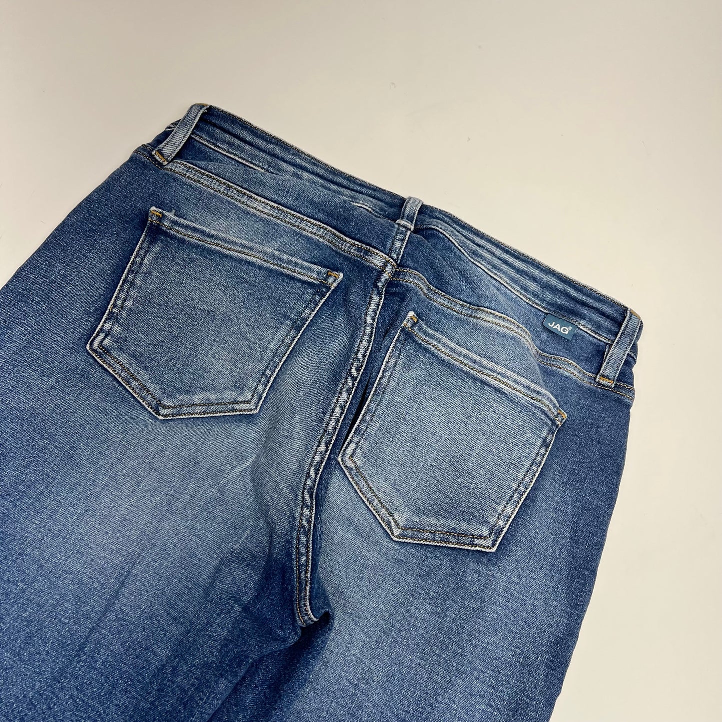 JAG Carter Girlfriend Jean Distressed Women's Sz 10/26 Light Wash J2874SAT307