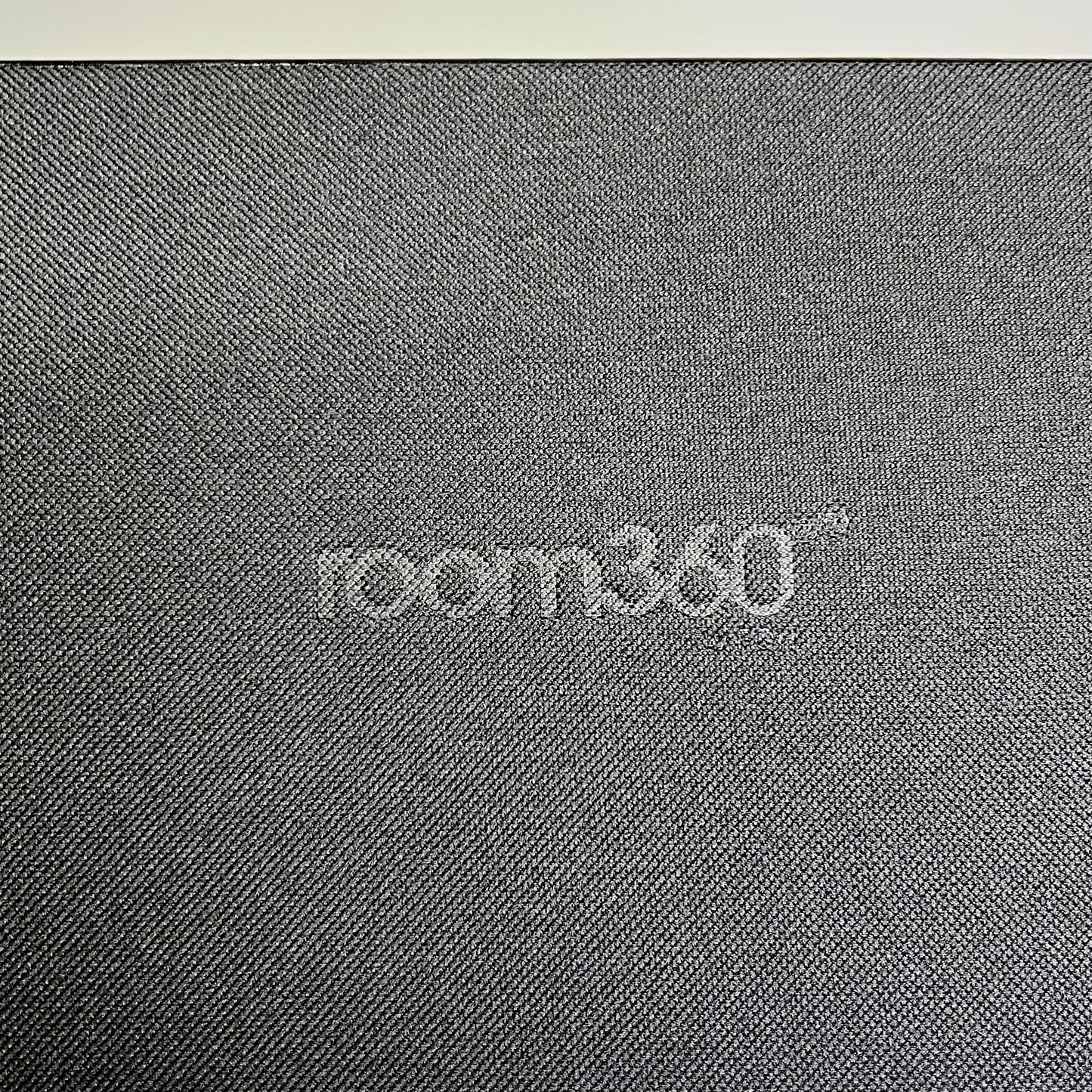 ROOM360 Faux Leather London Recycle Bin Vinyl Construction 17qt Black RWA021L21