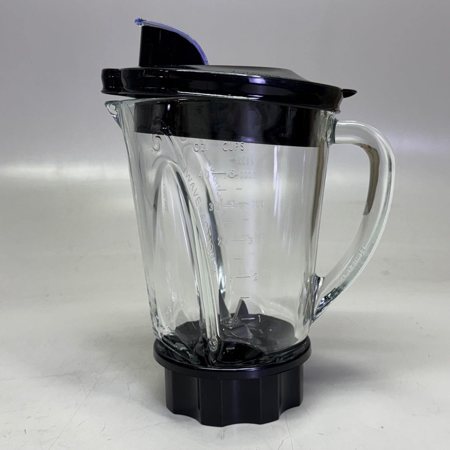 HAMILTON BEACH Power Elite Blender With 40 Oz Glass Jar 9"H Clear 58148G