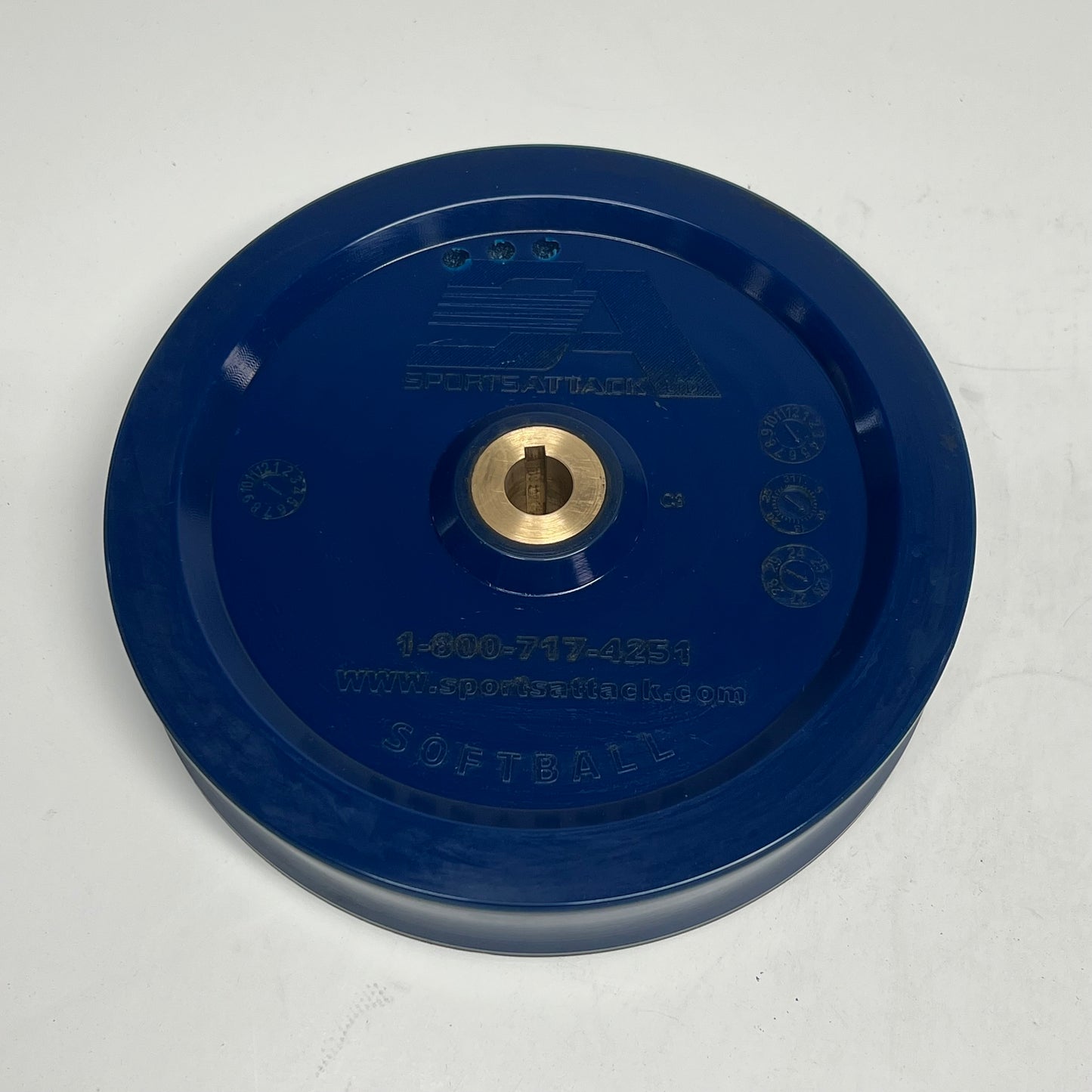 SPORTS ATTACK (SET OF 3) Throwing Wheels Jr Hack Attack Softball Navy Blue