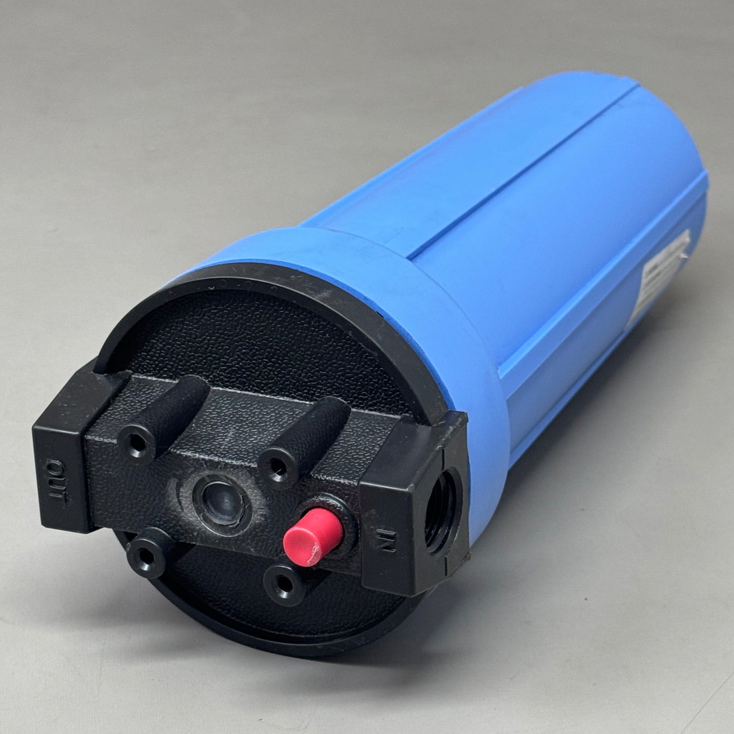 PENTAIR Pentek Slim Line Water Filter Housing Leakproof 10" 1/2" FIP Blue/Black