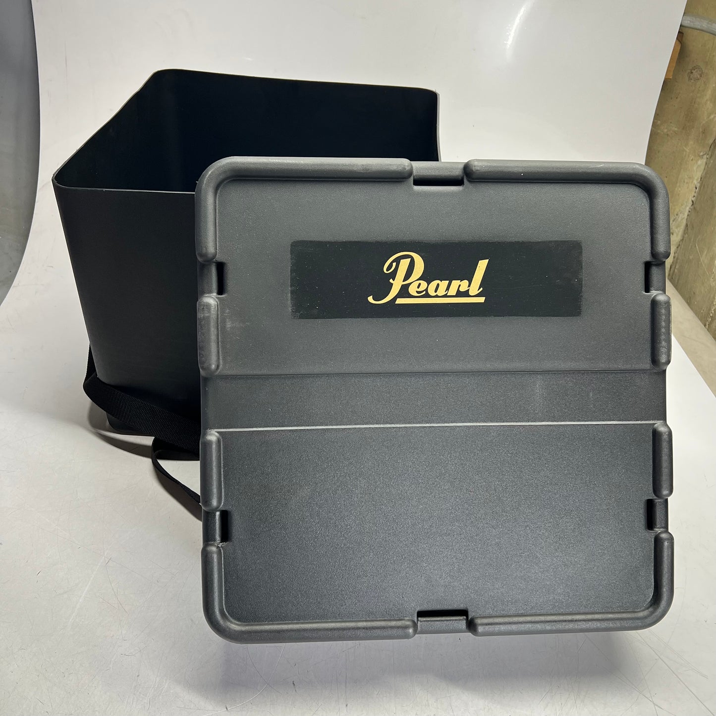 PEARL Marching Snare Drum Case Durable Hard Plastic 12 x 14" Black PD1412