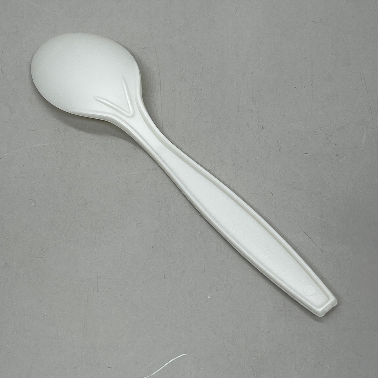 ZA@ FROZEN SOLUTIONS (6,000 PACK) Compostable Spoons 6.5" Off White G