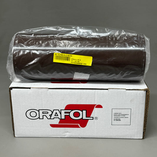 ORAFOL Oracal Intermediate Cal Brown 15" X 50Yds 2.5 Mil Thick 651G-080