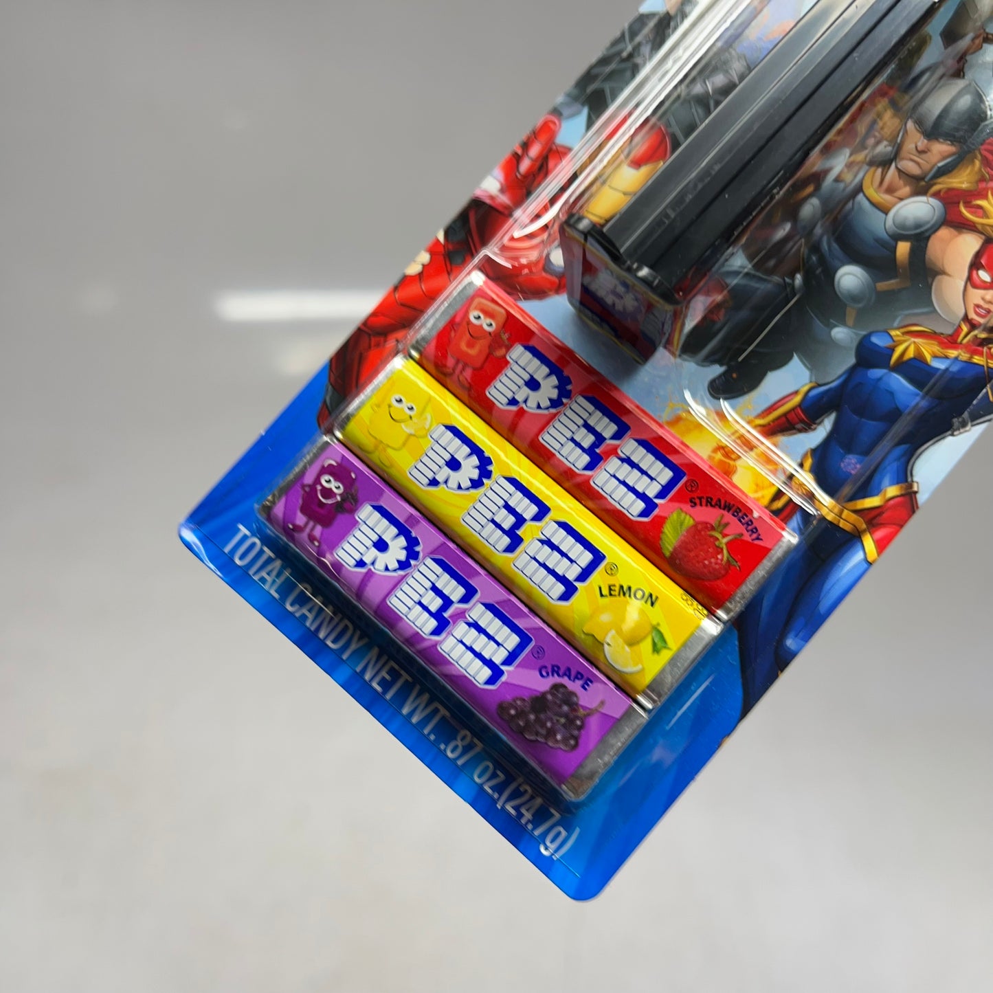 PEZ (6 PACK) Marvel Assorted Characters Candy Dispensers W/ Candy BB 12/30