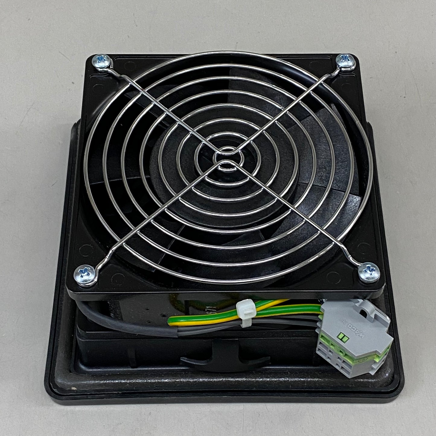 HOFFMAN 3R Side-Mount Filter Fan 5.9"x5.9"x2.9" Black HN0516513