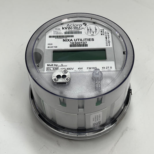 ACLARA Gen 5 Meter Fitzall Kv2c Advanced Power Customizable White ANSX002985