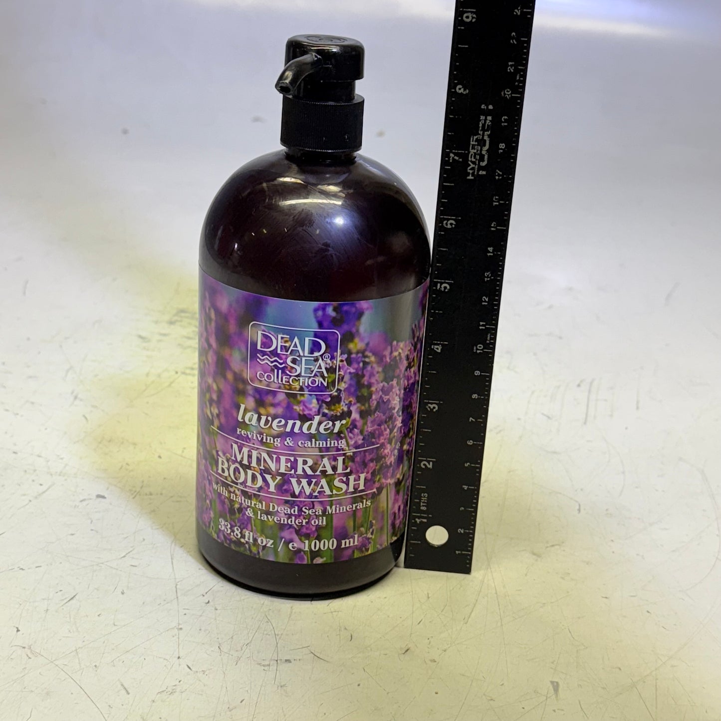 DEAD SEA COLLECTION (2 PACK) Lavender Mineral Body Wash Calming 33.8 Fl Oz