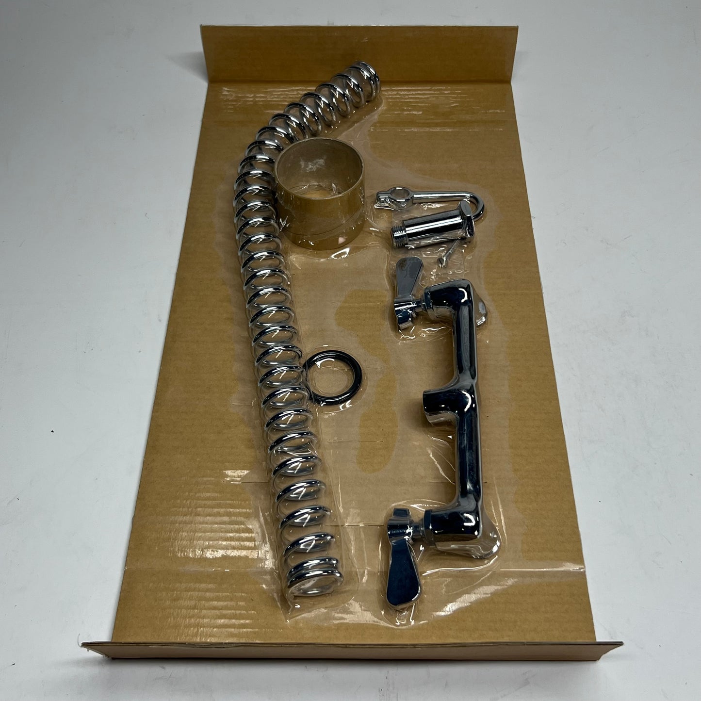 REGENCY 1.15 GPM Wall Mount 8" Center Pre-Rinse Faucet 600PRW8X