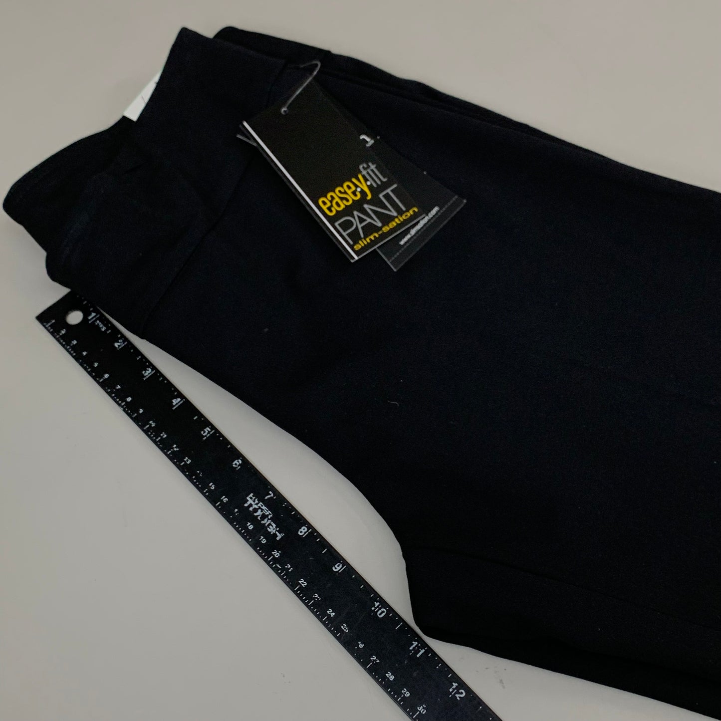 MULTIPLES Relaxed Leg Pant Petite Women's Sz 8 Black M2623P