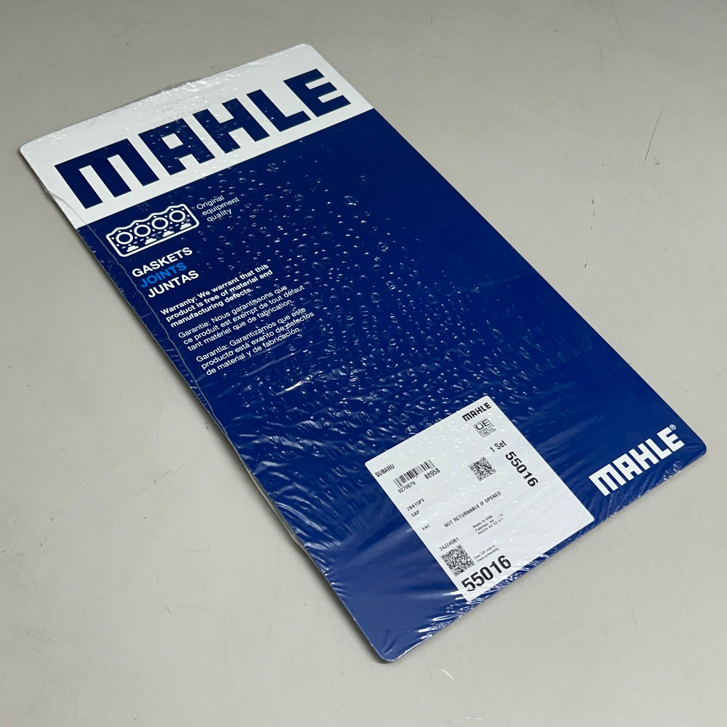 MAHLE Head Gasket Replacement Part For Subaru 55016