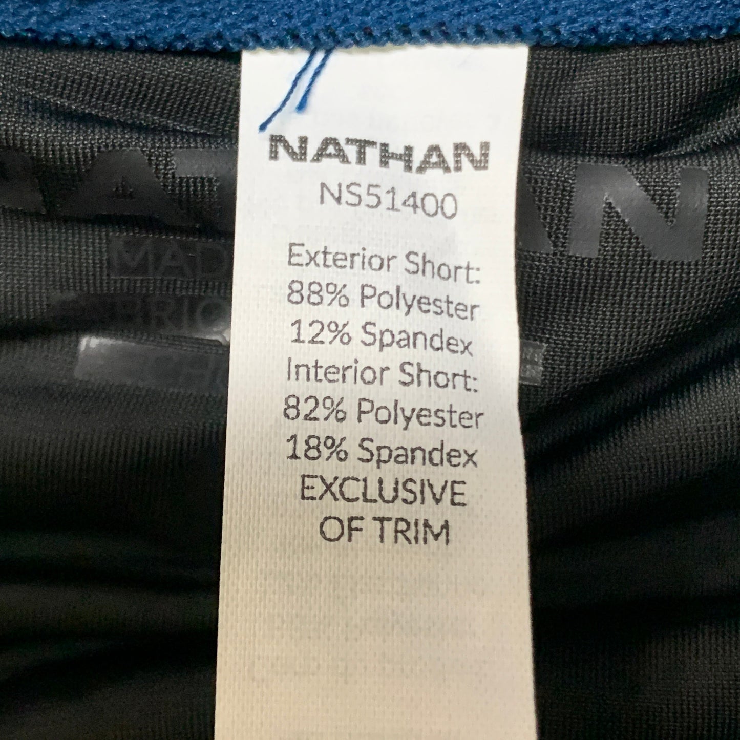 NATHAN Essential Short 2.0 Women's Sailor Blue Size L NS51400-60062-L