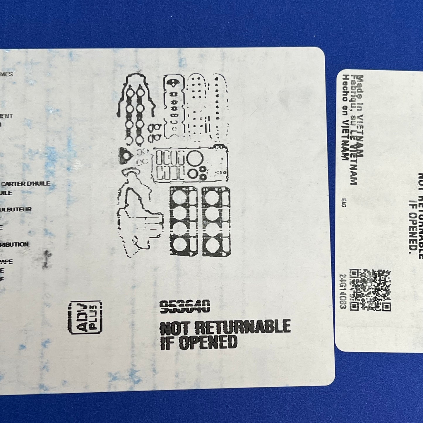 MAHLE Full Gasket Set For Chevrolet & Pontiac Vehicles Made In USA 95-3640