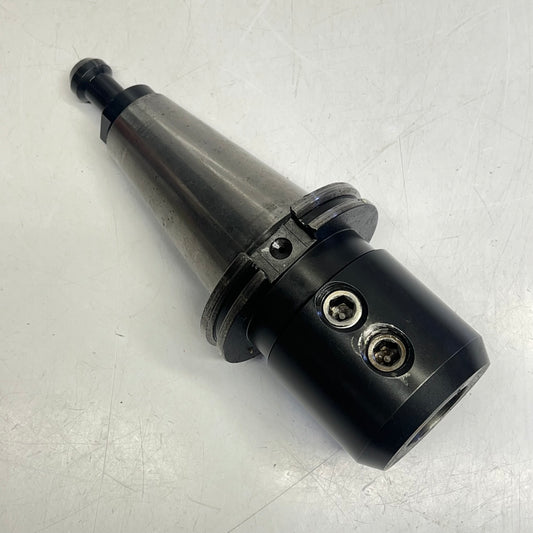 Cat 50 End Mill Holder for CNC Machining  ~1-1/2" Bit Hole Dia (Used)