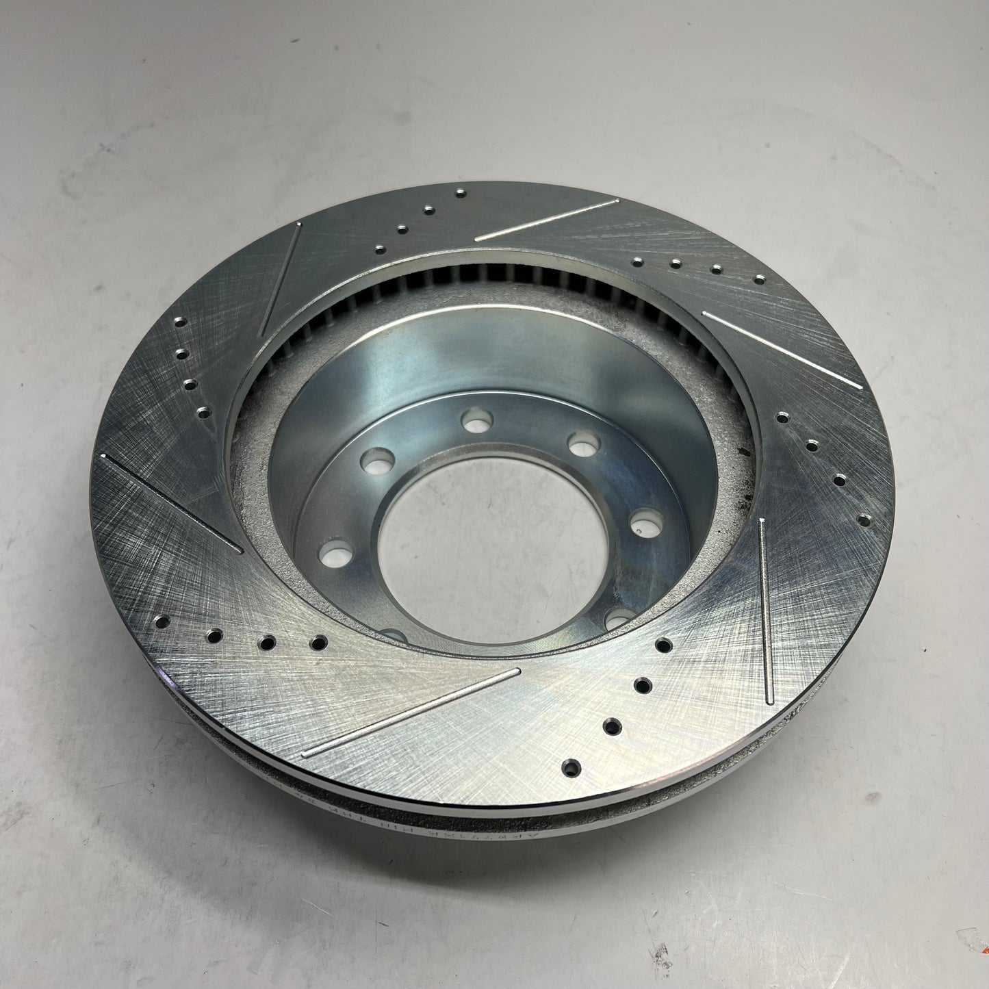 POWER STOP Disc Rotor Drilled & Slotted Front Right Passenger Side AR8771XR